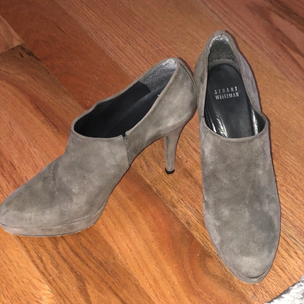 Suede Heels